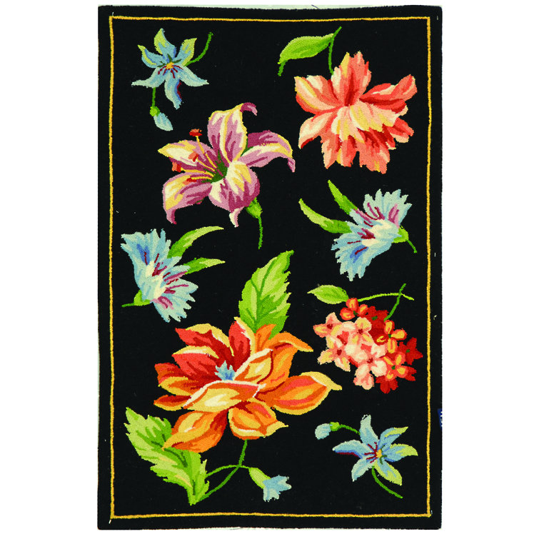 Safavieh Chelsea Handmade Hand Hooked Black Rug Wayfair